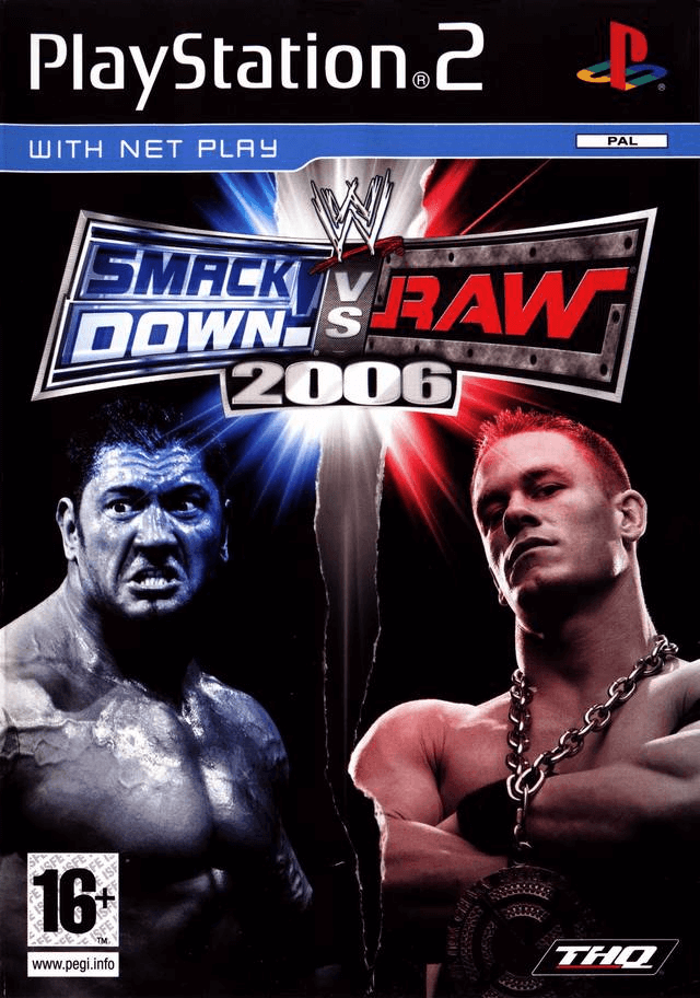 jaquette du jeu vidéo WWE SmackDown! vs. Raw 2006