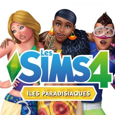 jaquette du jeu vidéo Les Sims 4 : Iles paradisiaques
