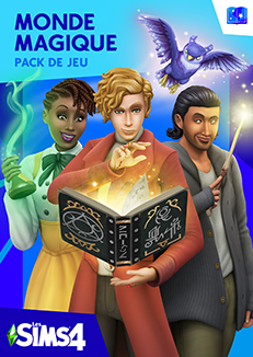 jaquette du jeu vidéo Les Sims 4 : Monde magique