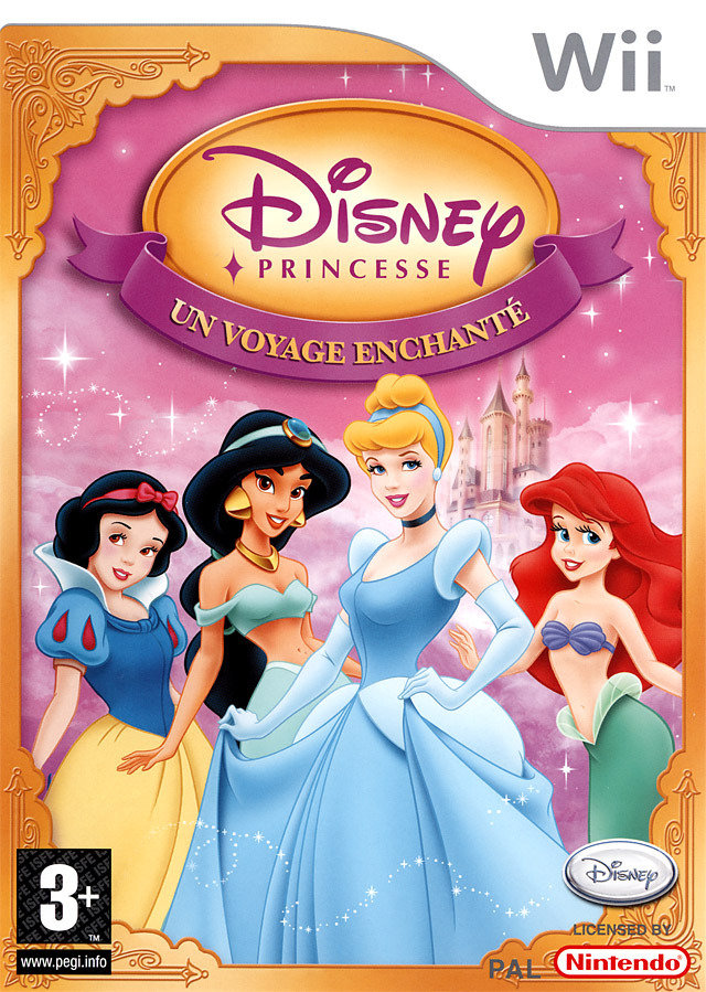 jaquette du jeu vidéo Disney Princesse : Un Voyage Enchanté
