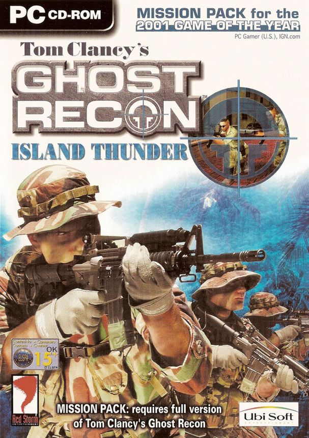 jaquette du jeu vidéo Tom Clancy's Ghost Recon : Island Thunder