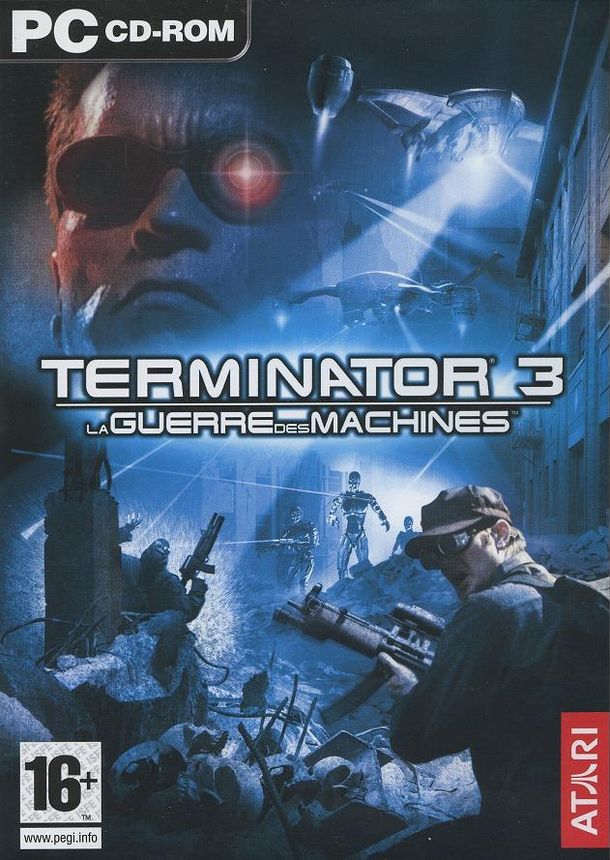 jaquette du jeu vidéo Terminator 3 : La Guerre des Machines
