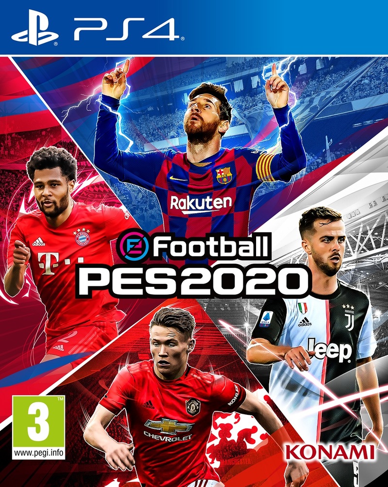 jaquette du jeu vidéo eFootball PES 2020