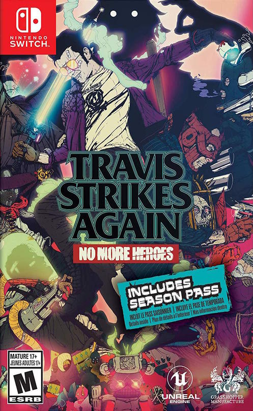 jaquette du jeu vidéo Travis Strikes Again : No More Heroes