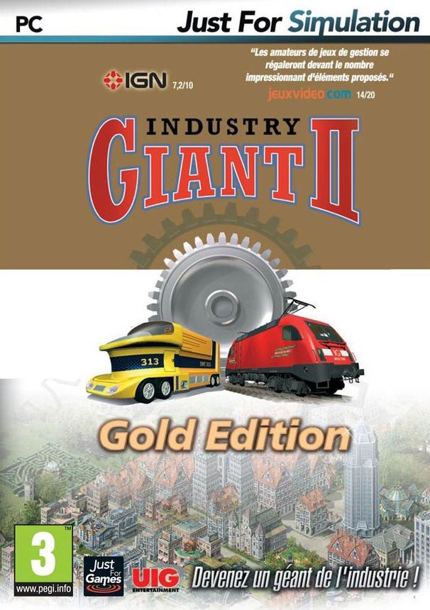 jaquette du jeu vidéo Industry Giant II - Gold Edition