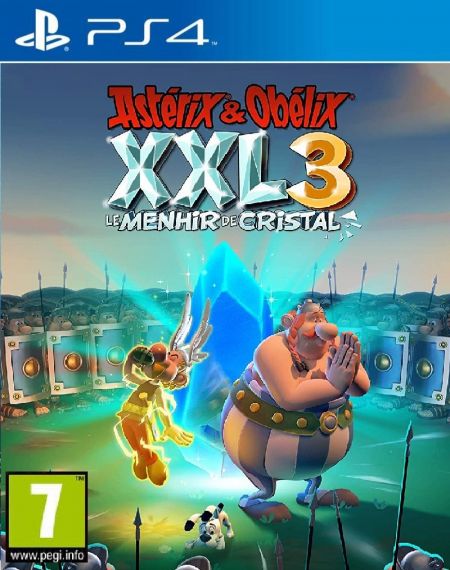 jaquette du jeu vidéo Astérix & Obélix XXL 3 : Le Menhir de Cristal