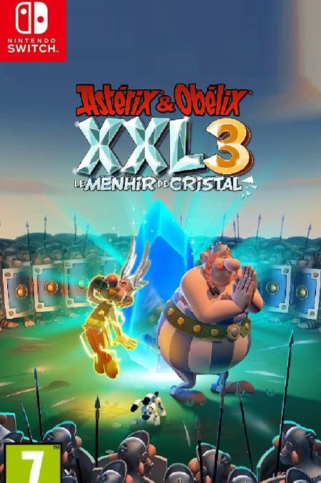 jaquette du jeu vidéo Astérix & Obélix XXL 3 : Le Menhir de Cristal