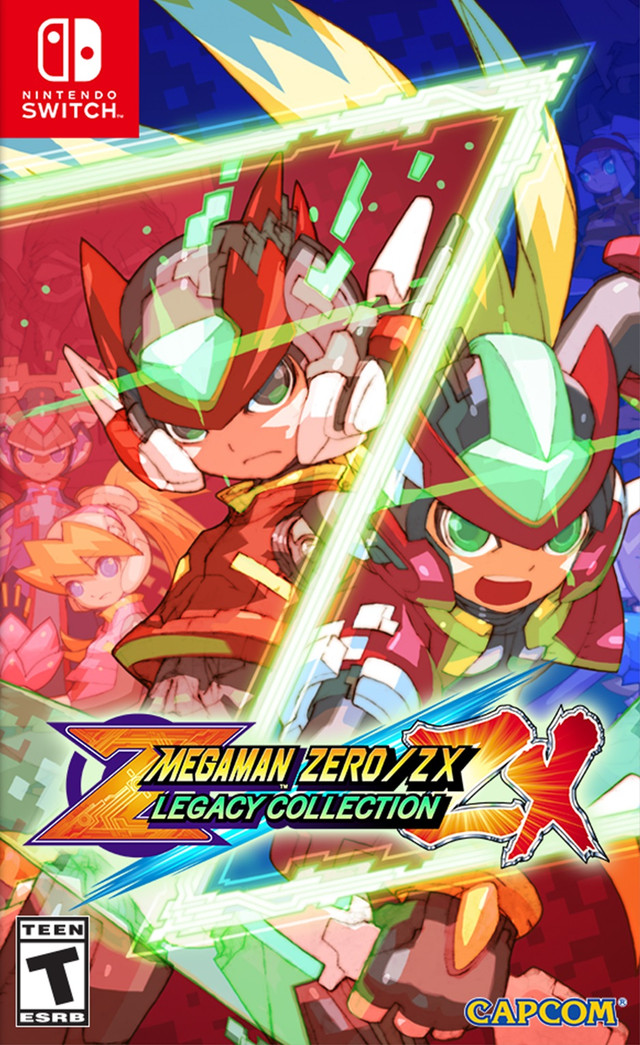 jaquette du jeu vidéo Mega Man Zero/ZX Legacy Collection