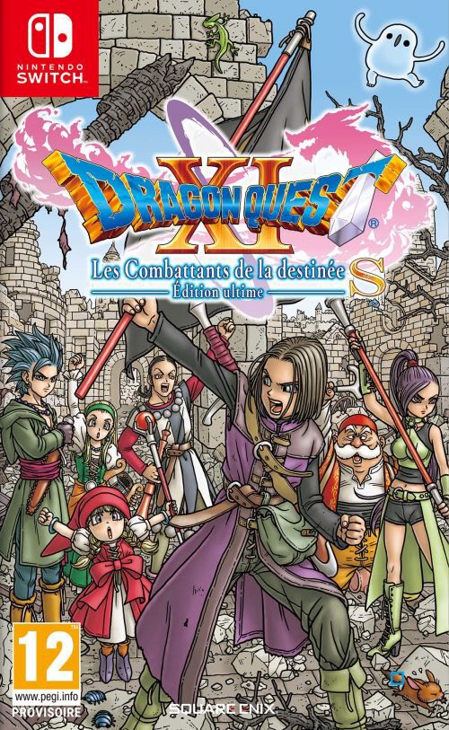 jaquette du jeu vidéo Dragon Quest XI S : Les Combattants de la destinée - Edition Ultime