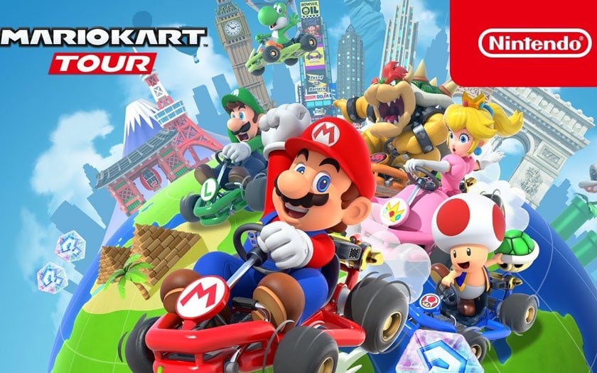 jaquette du jeu vidéo Mario Kart Tour