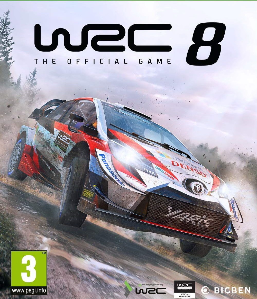 jaquette du jeu vidéo WRC 8