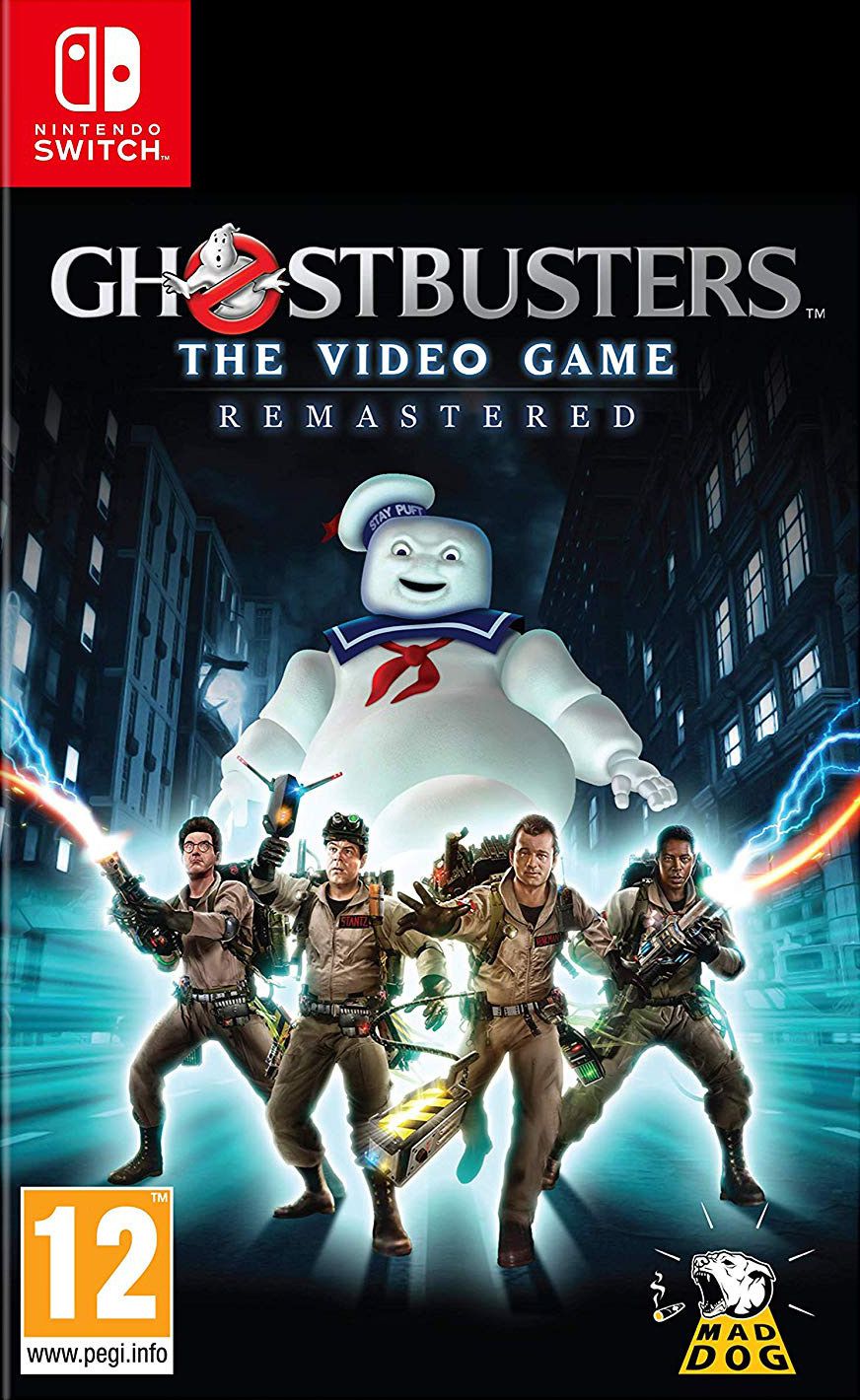 jaquette du jeu vidéo Ghostbusters : The Video Game Remastered