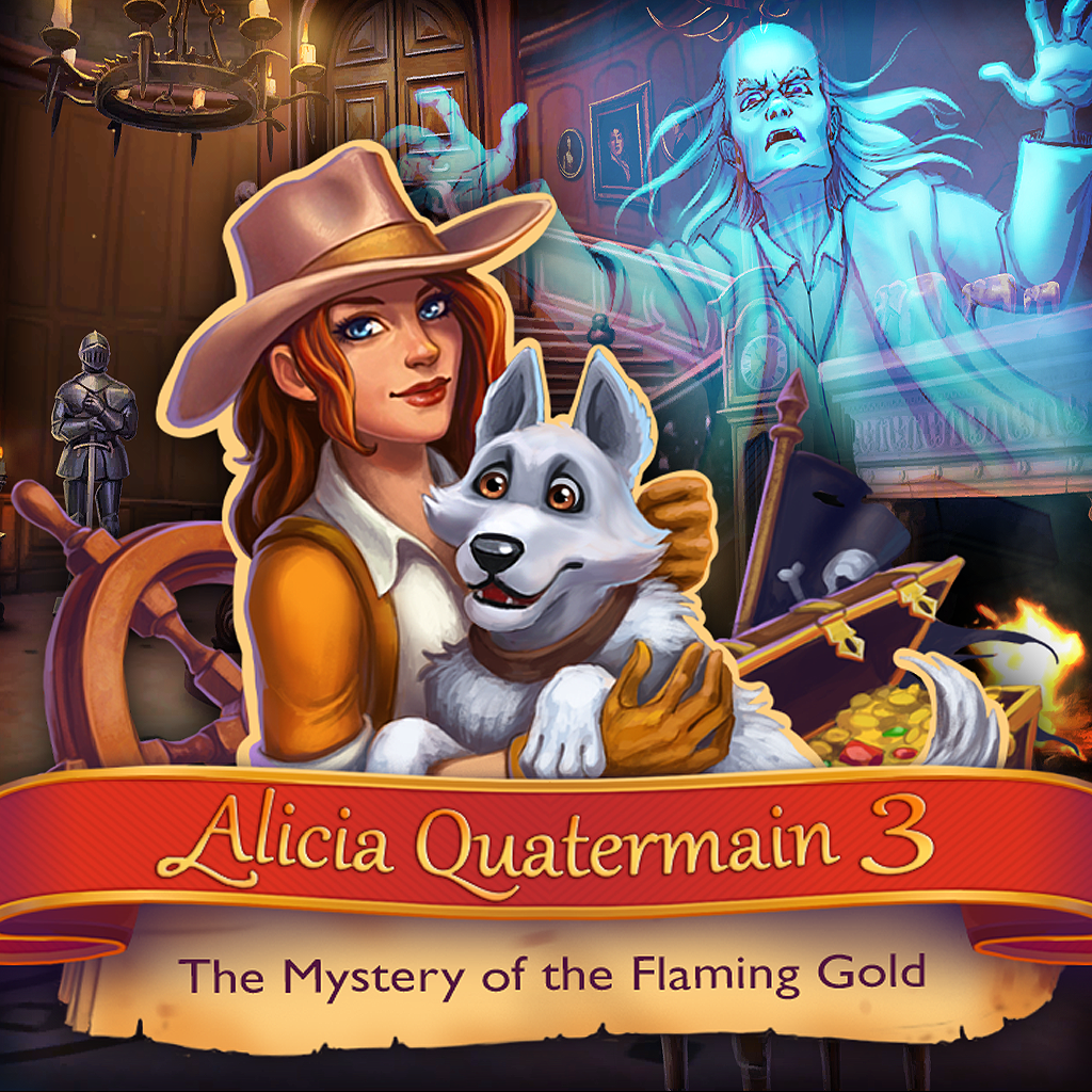 jaquette du jeu vidéo Alicia Quatermain 3: The Mystery of the Flaming Gold