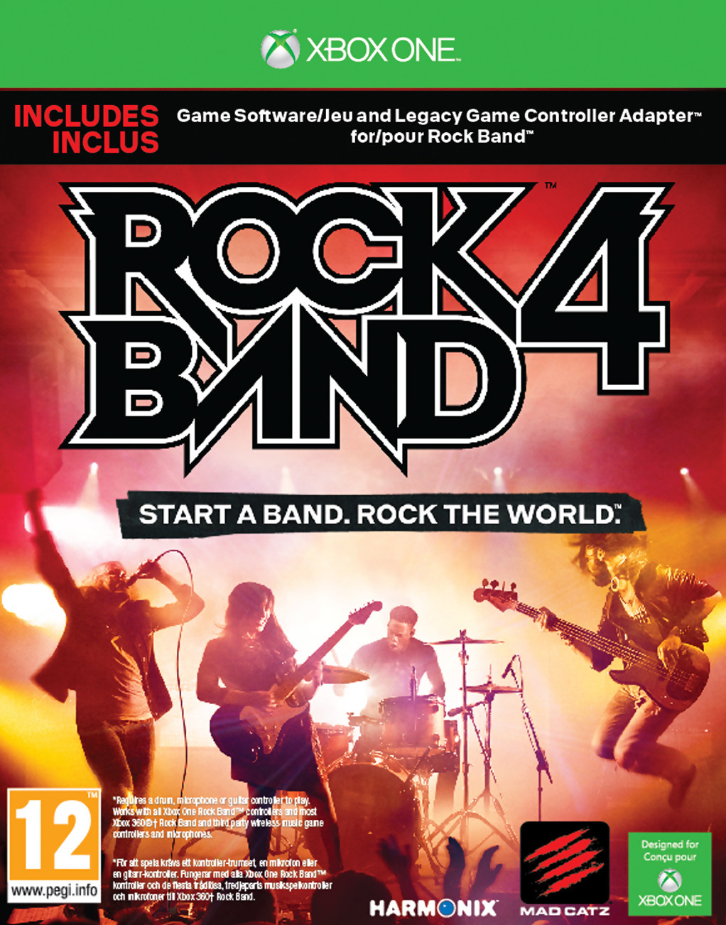 jaquette du jeu vidéo Rock Band 4