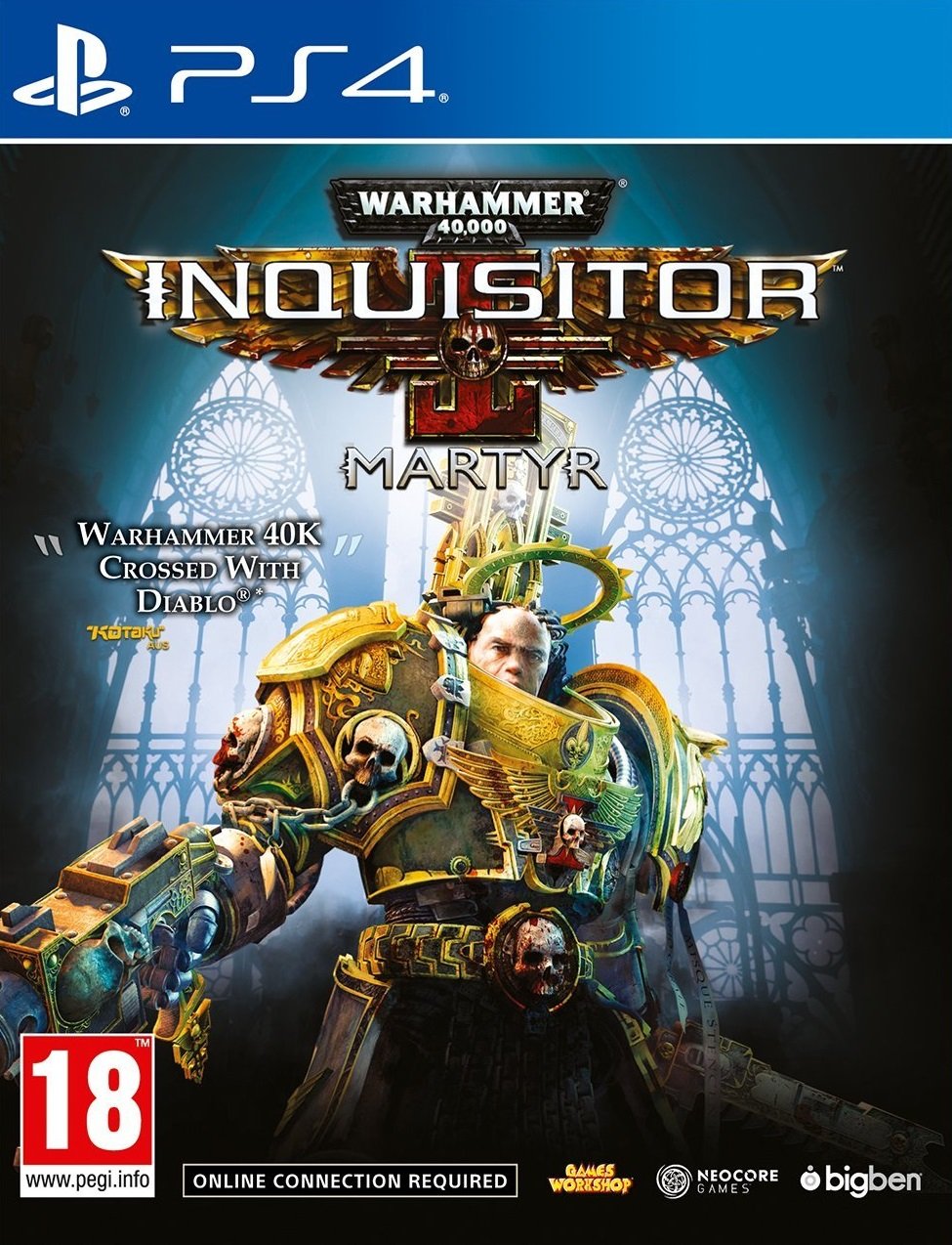 jaquette du jeu vidéo Warhammer 40.000: Inquisitor - Martyr