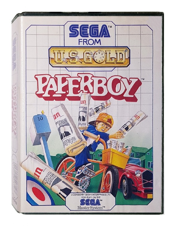 jaquette du jeu vidéo Paperboy