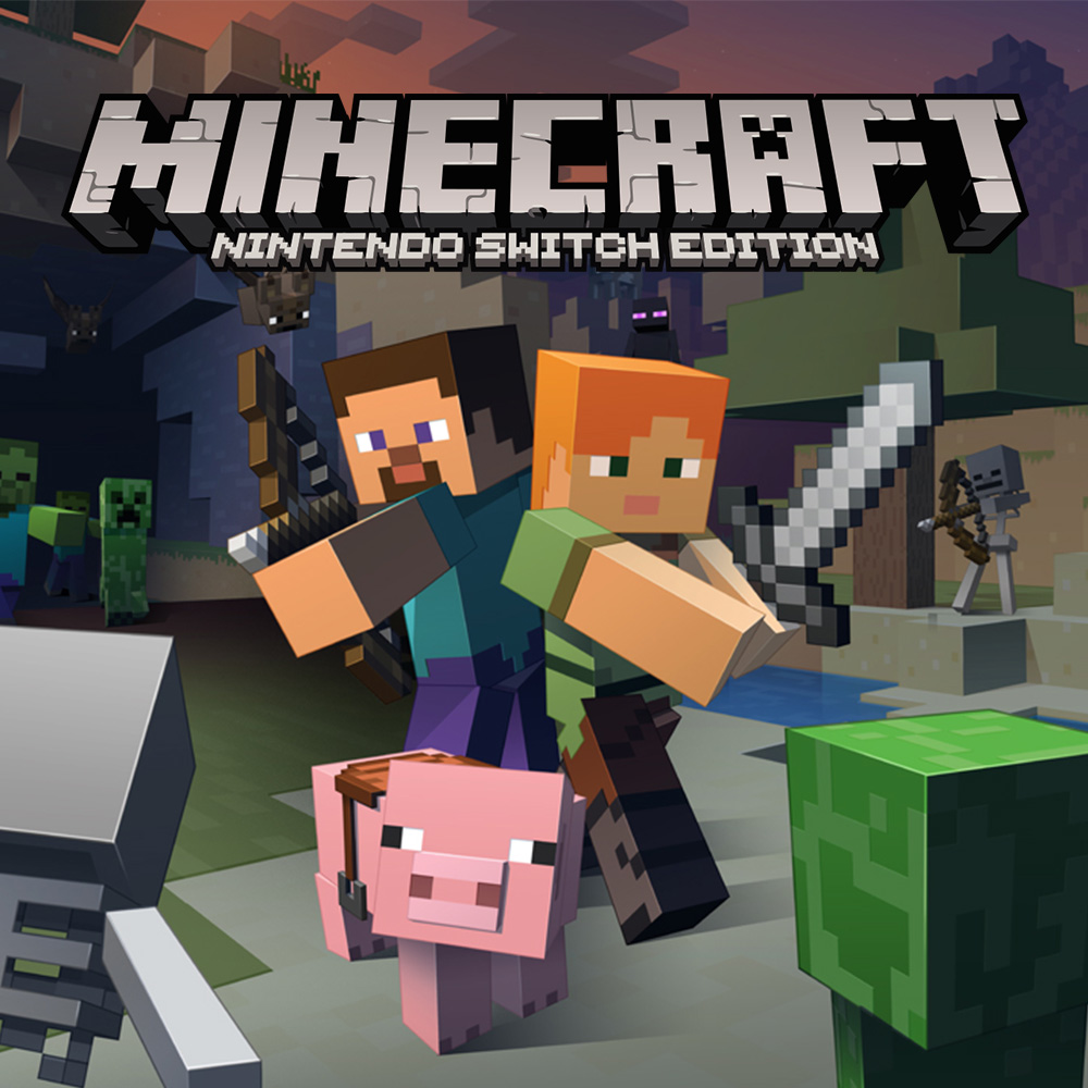 jaquette du jeu vidéo Minecraft: Nintendo Switch Edition