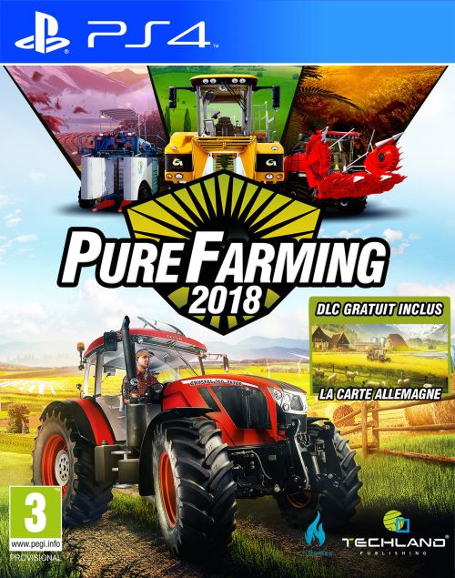 jaquette du jeu vidéo Pure Farming 2018