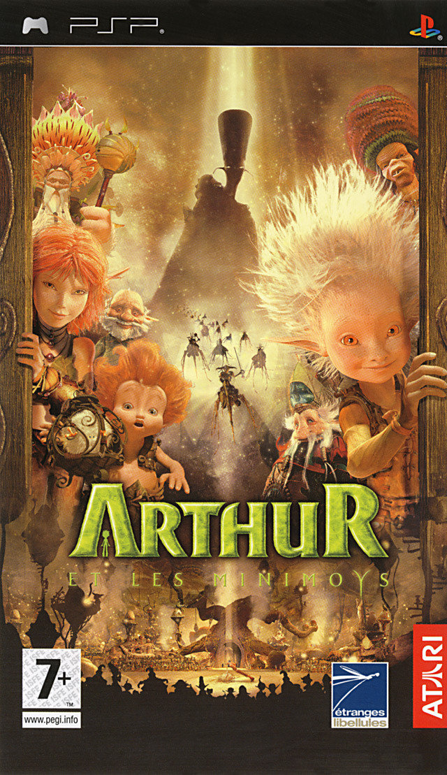 jaquette du jeu vidéo Arthur et les Minimoys