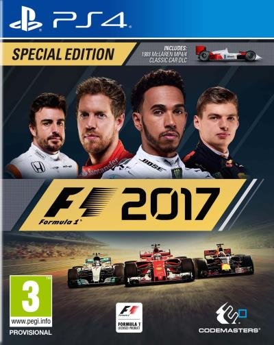 jaquette du jeu vidéo F1 2017