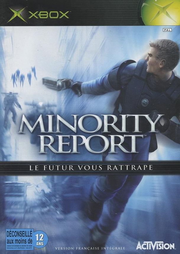 jaquette du jeu vidéo Minority Report