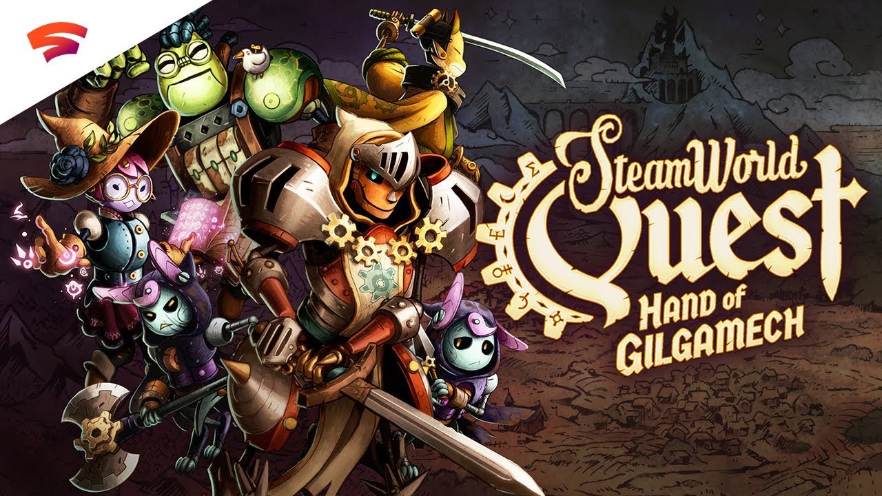 jaquette du jeu vidéo SteamWorld Quest : Hand of Gilgamech