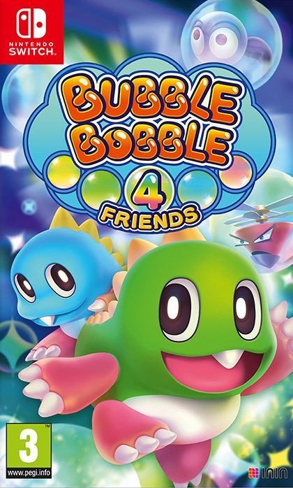 jaquette du jeu vidéo Bubble Bobble 4 Friends