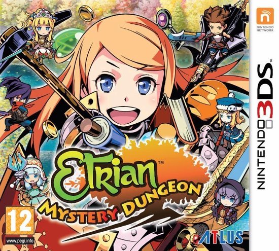 jaquette du jeu vidéo Etrian Mystery Dungeon