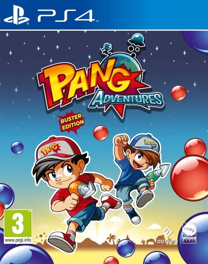jaquette du jeu vidéo Pang Adventures