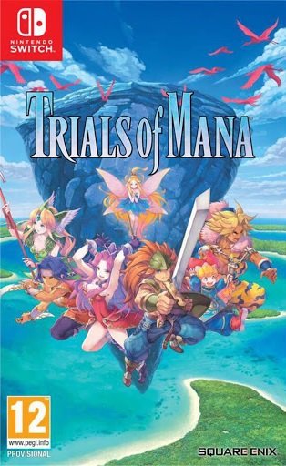 jaquette du jeu vidéo Trials of Mana