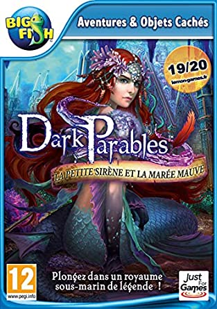 jaquette du jeu vidéo Dark Parables 8 : La Petite Sirène et la Marée Mauve