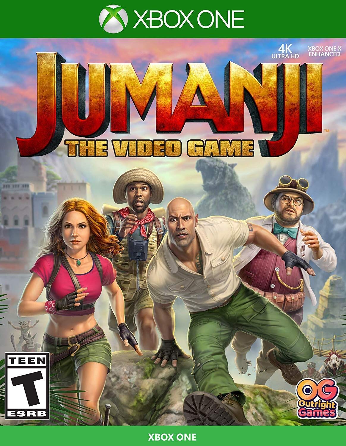 jaquette du jeu vidéo Jumanji : Le jeu vidéo