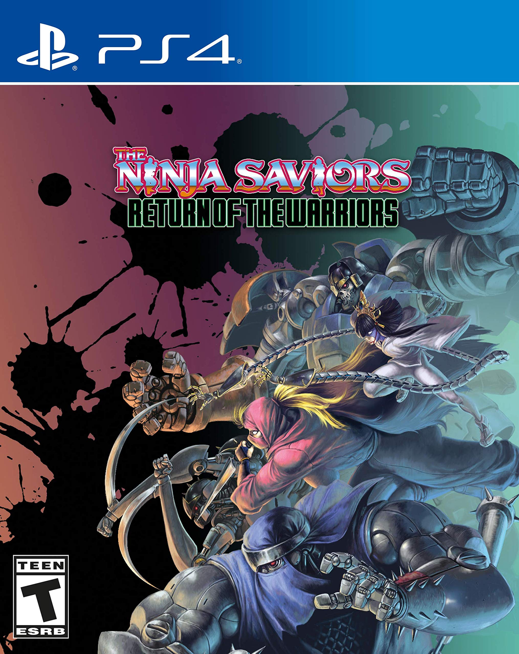 jaquette du jeu vidéo The Ninja Saviors : Return of the Warriors