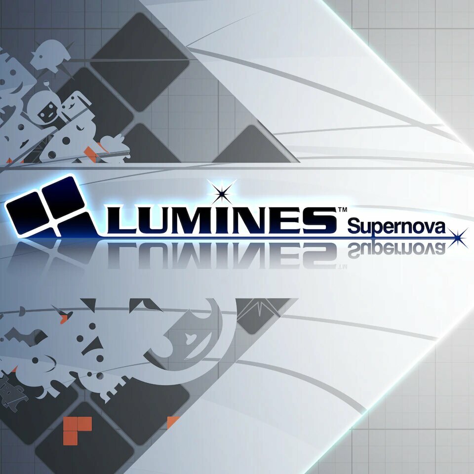 jaquette du jeu vidéo Lumines Supernova