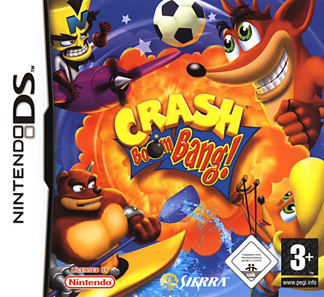 jaquette du jeu vidéo Crash Boom Bang !