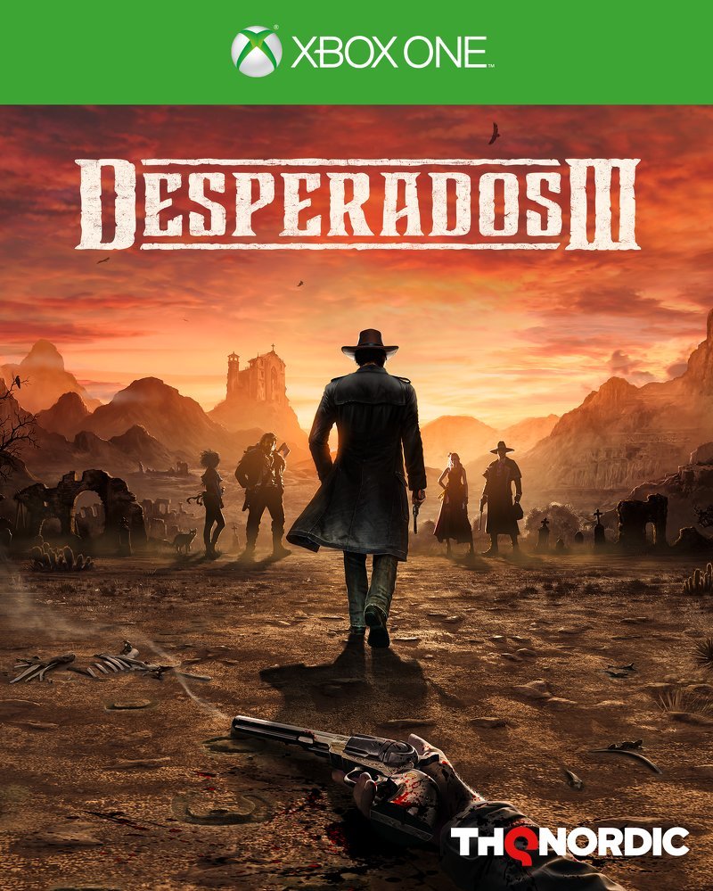 jaquette du jeu vidéo Desperados III