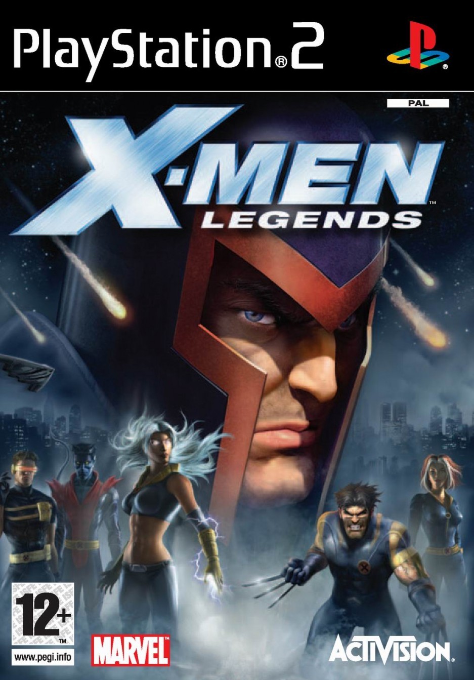 jaquette du jeu vidéo X-Men Legends