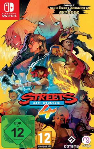 jaquette du jeu vidéo Streets of Rage 4