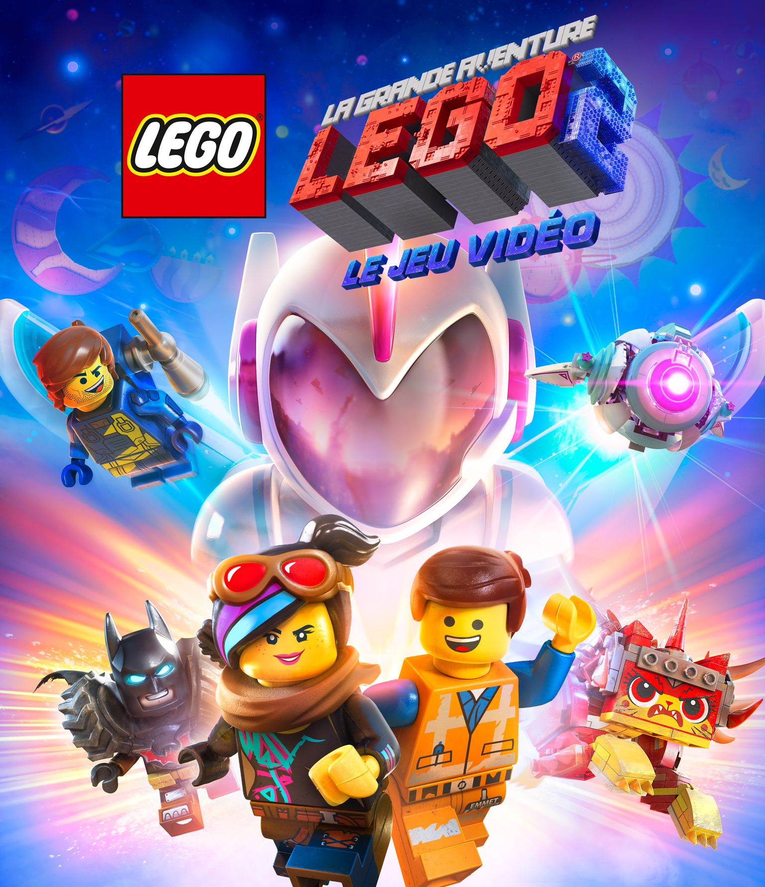 jaquette du jeu vidéo La Grande Aventure LEGO 2 : Le Jeu Vidéo