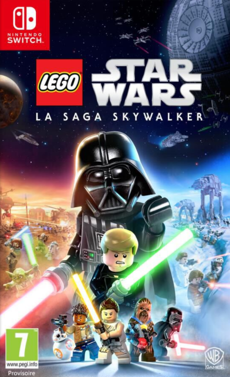 jaquette du jeu vidéo Lego Star Wars : La Saga Skywalker