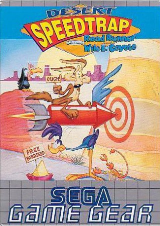 jaquette du jeu vidéo Desert Speedtrap starring Road Runner and Wile E. Coyote