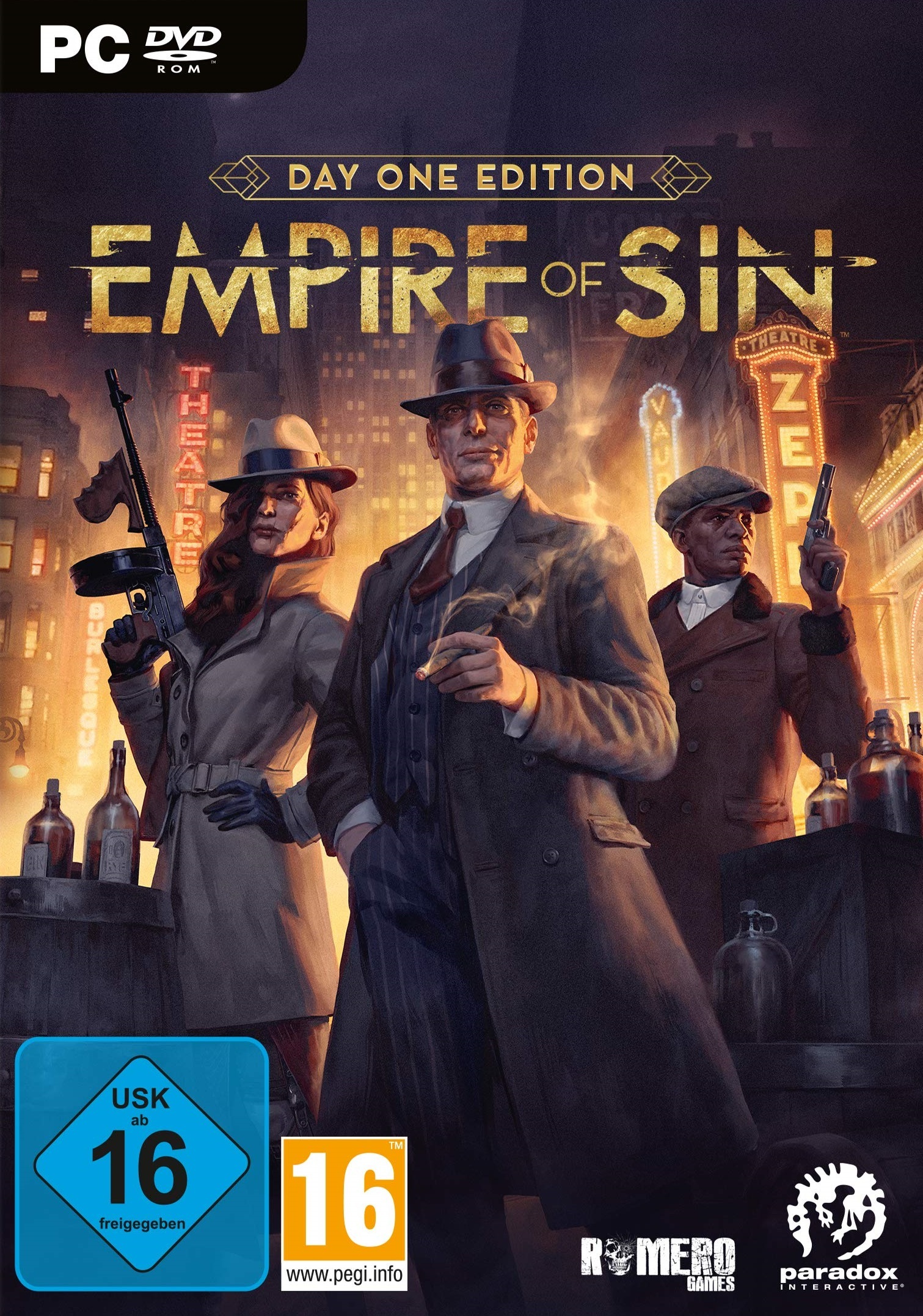 jaquette du jeu vidéo Empire of Sin