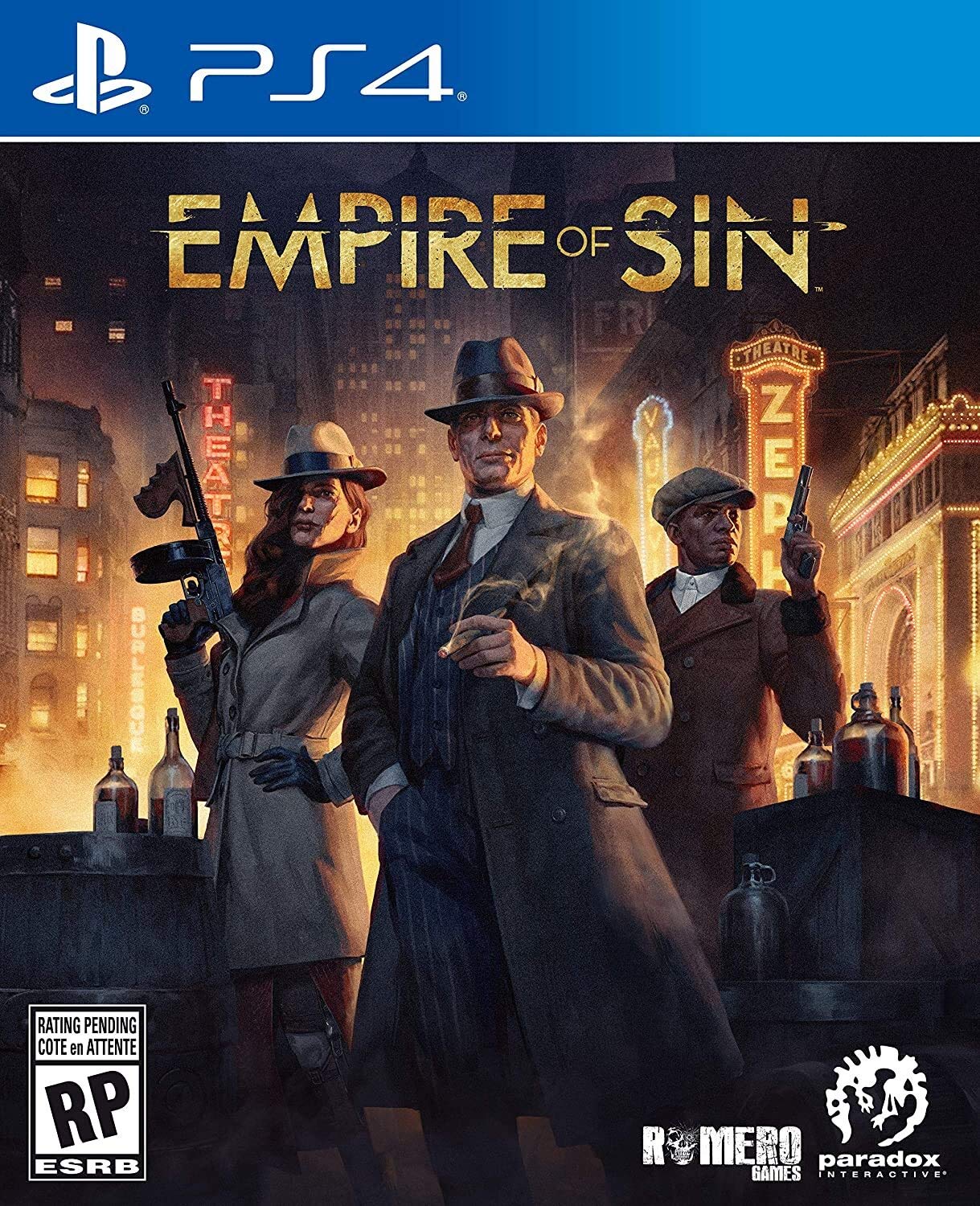 jaquette du jeu vidéo Empire of Sin