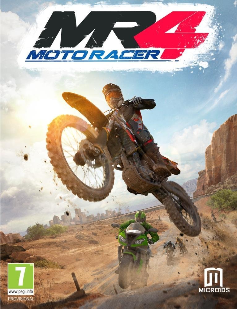 jaquette du jeu vidéo Moto Racer 4