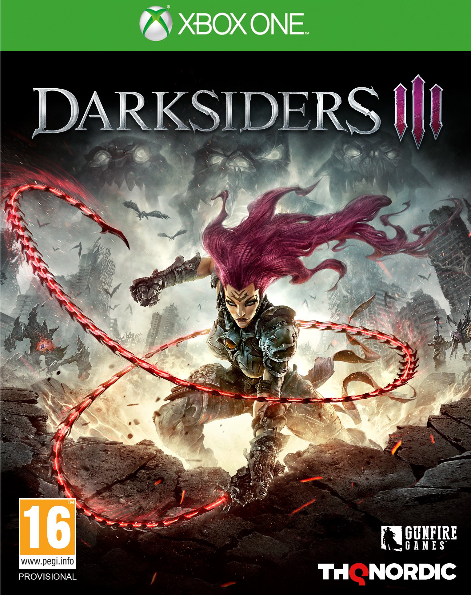 jaquette du jeu vidéo Darksiders III