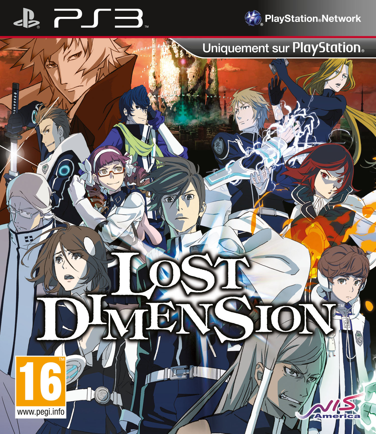 jaquette du jeu vidéo Lost Dimension