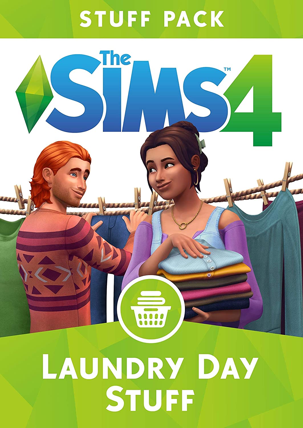jaquette du jeu vidéo Les Sims 4 : Kit d'Objets Jour De Lessive