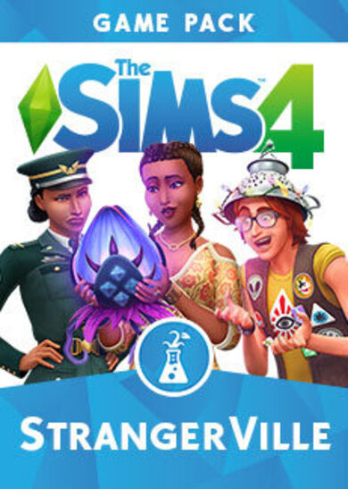 jaquette du jeu vidéo Les Sims 4 : Strangerville