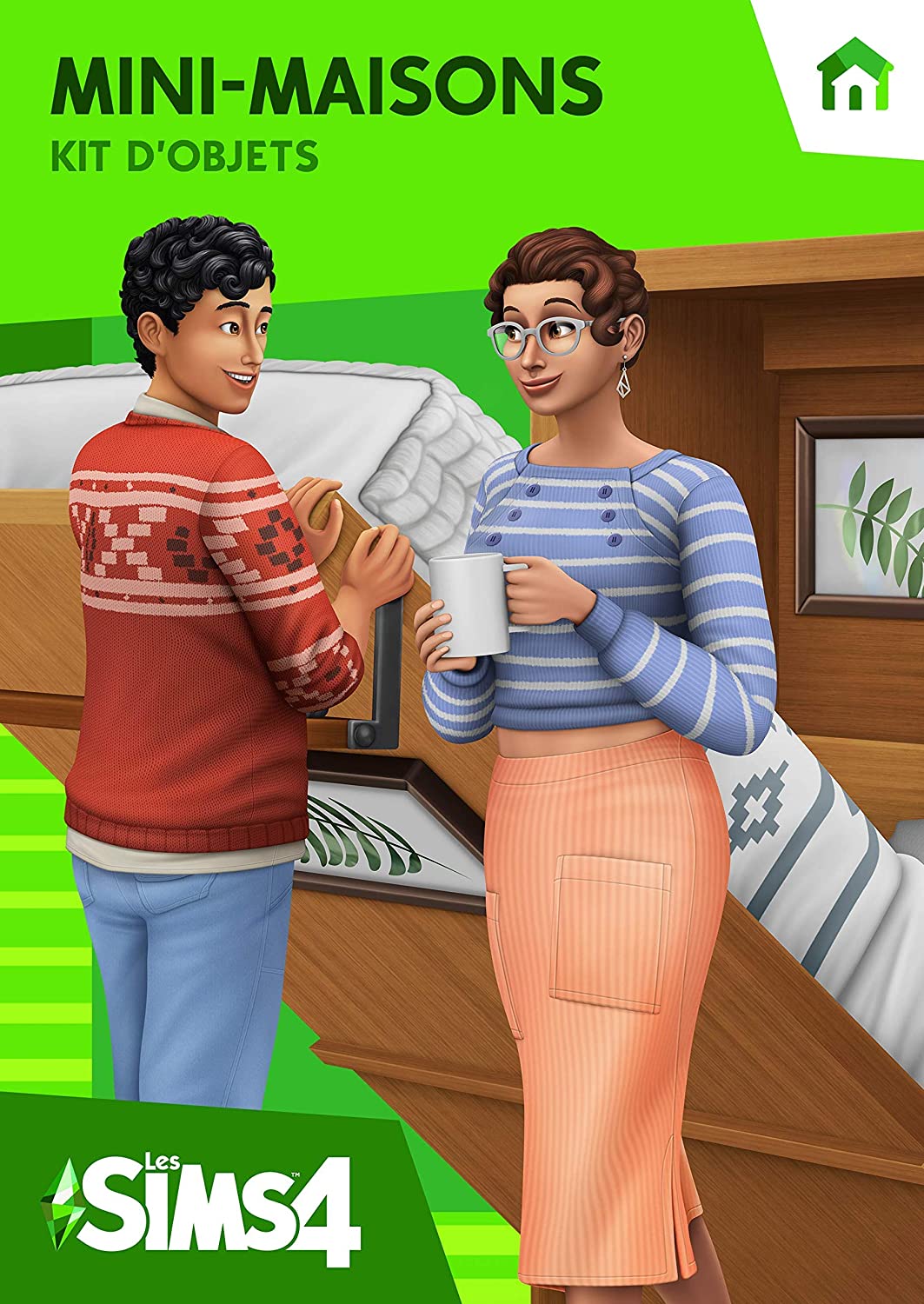 jaquette du jeu vidéo Les Sims 4 : Kit d'Objets Mini-Maisons