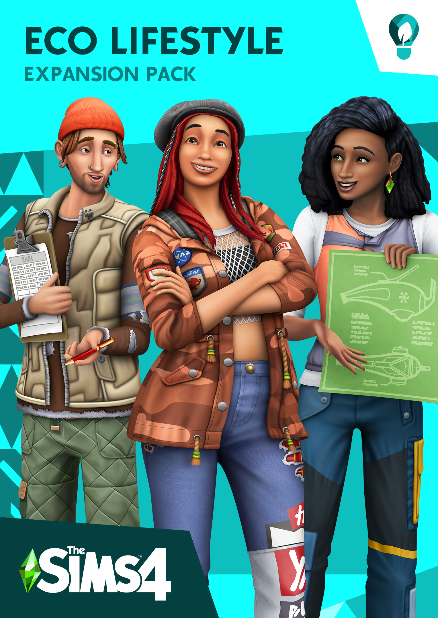 jaquette du jeu vidéo Les Sims 4 : Écologie